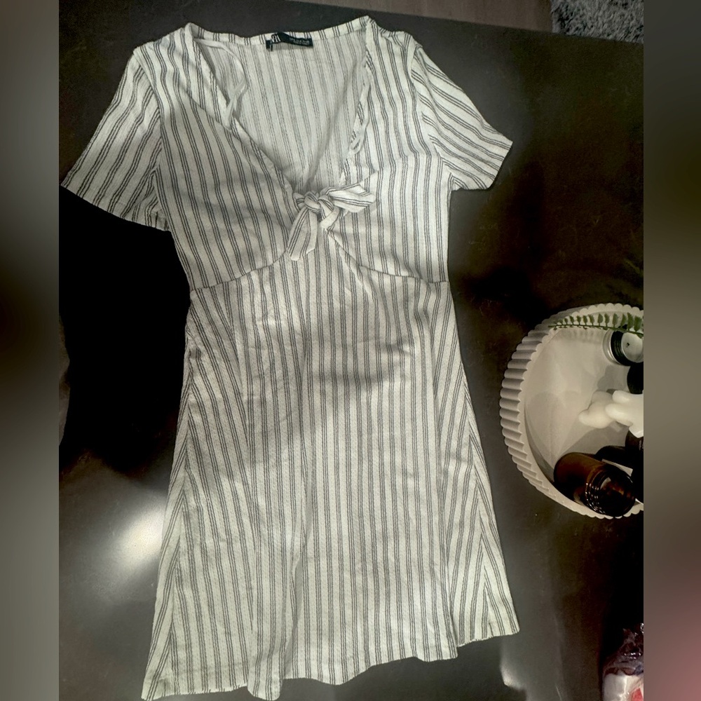 Zara Summer Dress with Bow Detail